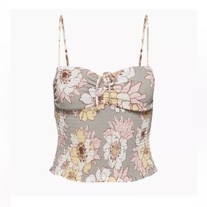 Aritzia Wilfred Ballet Floral Camisole